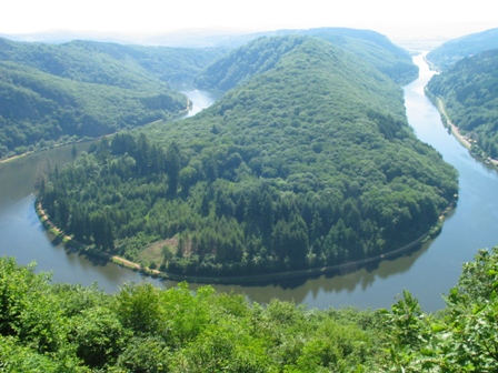 Saarschleife bei Orscholz